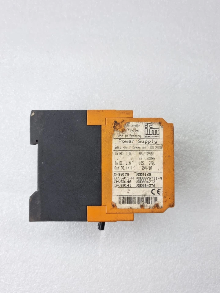 IFM ELECTRONICS DN 2010 1A SWITCHING MODE POWER SUPPLY 24VDC DN2010